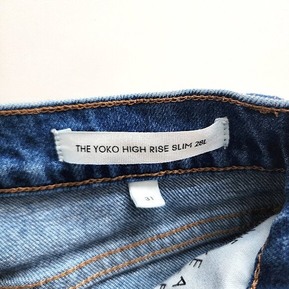 Denim Forum The Yoko High Rise Slim jeans - Picture 8 of 14